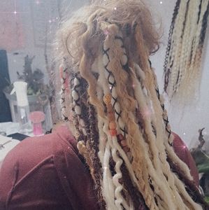 Custom made dreadlocks